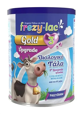 Frezyderm Frezylac Gold Upgrade 3 Βιολογικό Γάλα για μετά τον 10ο μήνα 400g - 2ης Βρεφικής Ηλικίας
